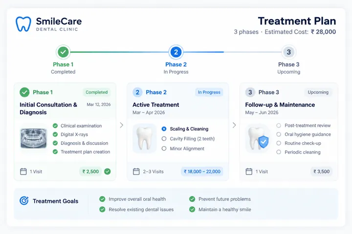 Treatment plan (demo)